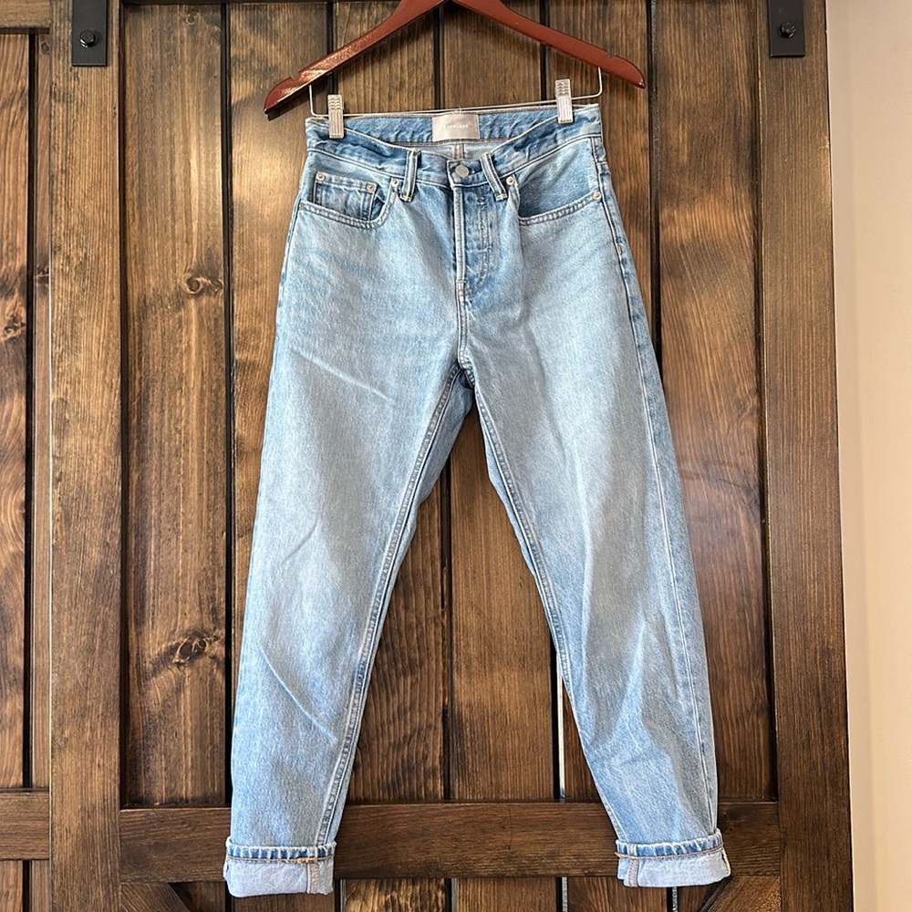 Everlane Jeans, OS Boyfriend light wash